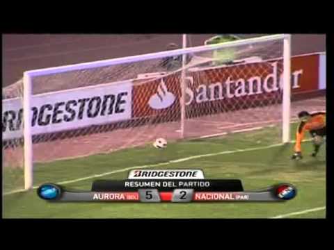 Aurora 5-2 Nacional de Paraguay Copa Sudamericana ...
