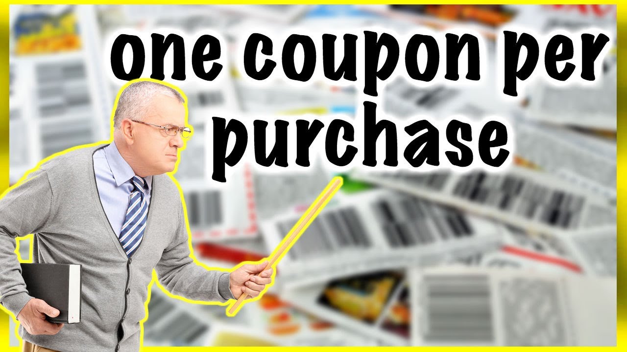 One Coupon per purchase EXPLAINED 2020! YouTube