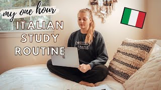 Study Italian With Me 🇮🇹 | My Daily Language Study Routine | Speaking Italian!