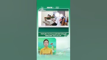 Cảnh giác thủ đoạn giả danh công an, dựng cảnh "bắt cóc ảo" | Báo Dân Trí #shorts