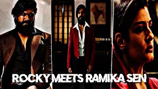 Rocky Meets Ramika Sen | K.G.F: Chapter 2 | South Hindi Movie