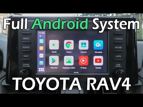 Toyota RAV4 (2019-2023): Full Android System In OEM Head Unit. Android Auto AI Box!