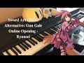 Ryuusei / Eir Aoi - Sword Art Online Alternative: Gun Gale Online Opening (Piano)