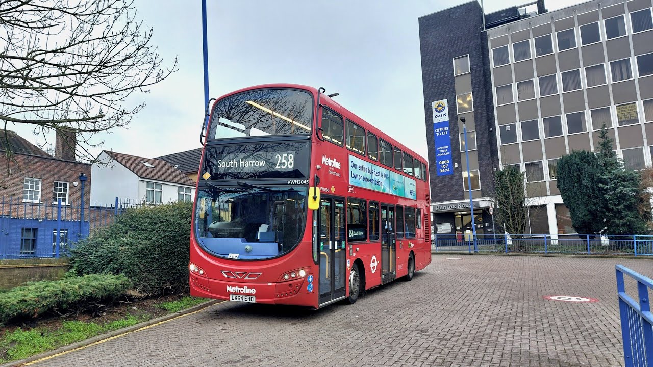 full-journey-tfl-london-bus-route-258-south-harrow-watford-junction