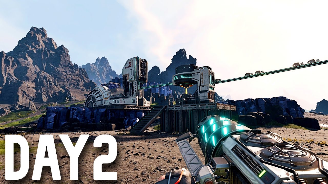 StarRupture - DAY TWO SURVIVAL | New Space Factory Base Building Game ...