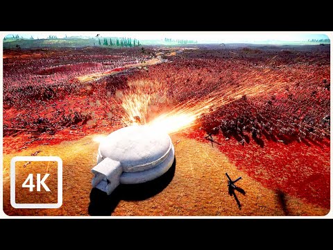 видео: 1,000,000 ORC & TROLL Rush to BUNKERS - Ultimate Epic Battle Simulator 2 UEBS 2 (4K)