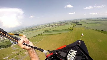 The electric remote-controlled paraglider winch