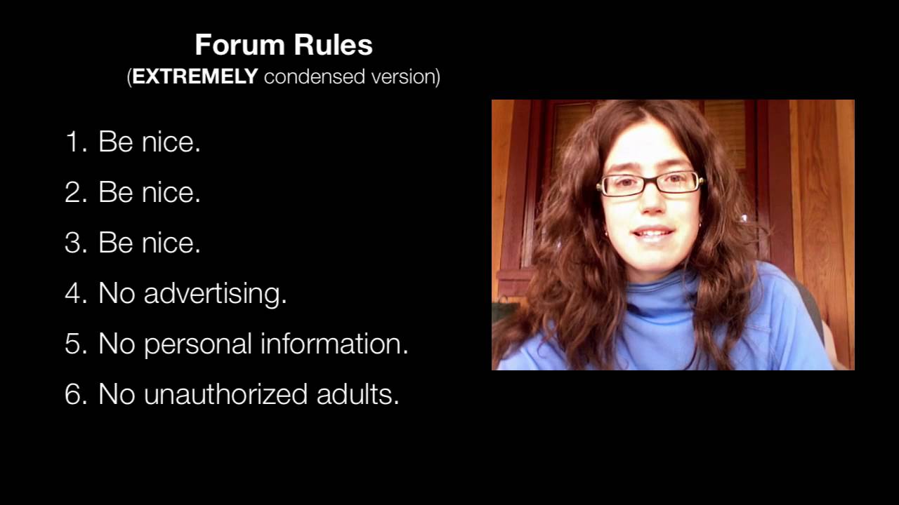 3.1 Moderating Forums