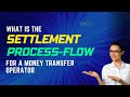 [388] What is the Settlement Process Flow for a Money Transfer Operator?