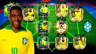 I Made Best Ever Brazil 🇧🇷 Squad - We've Pele, Ronaldo, Ronaldinho - FIFA Mobile 23