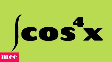 Integration of cos^4x