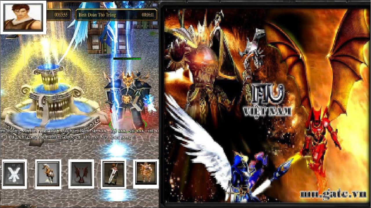 Mu offline (WarcraftIII version) experience with the knight class