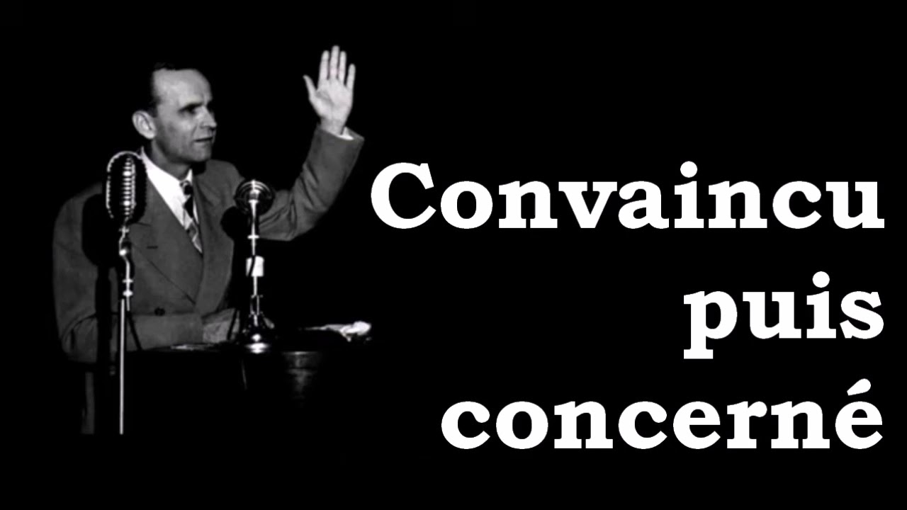 Convaincu, puis concerné.  (William Branham, 25 novembre 1962)