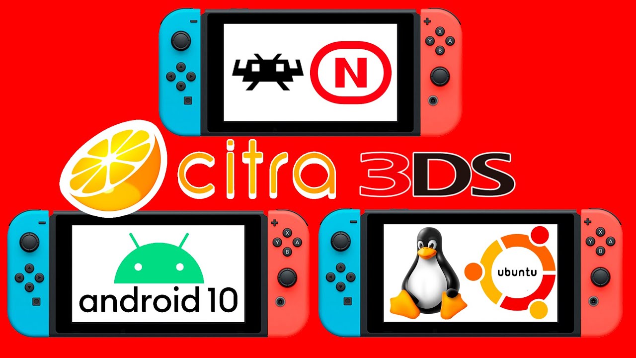 CITRA 3DS NINTENDO SWITCH ( TESTANDO RETROARCH + 3DS ) 