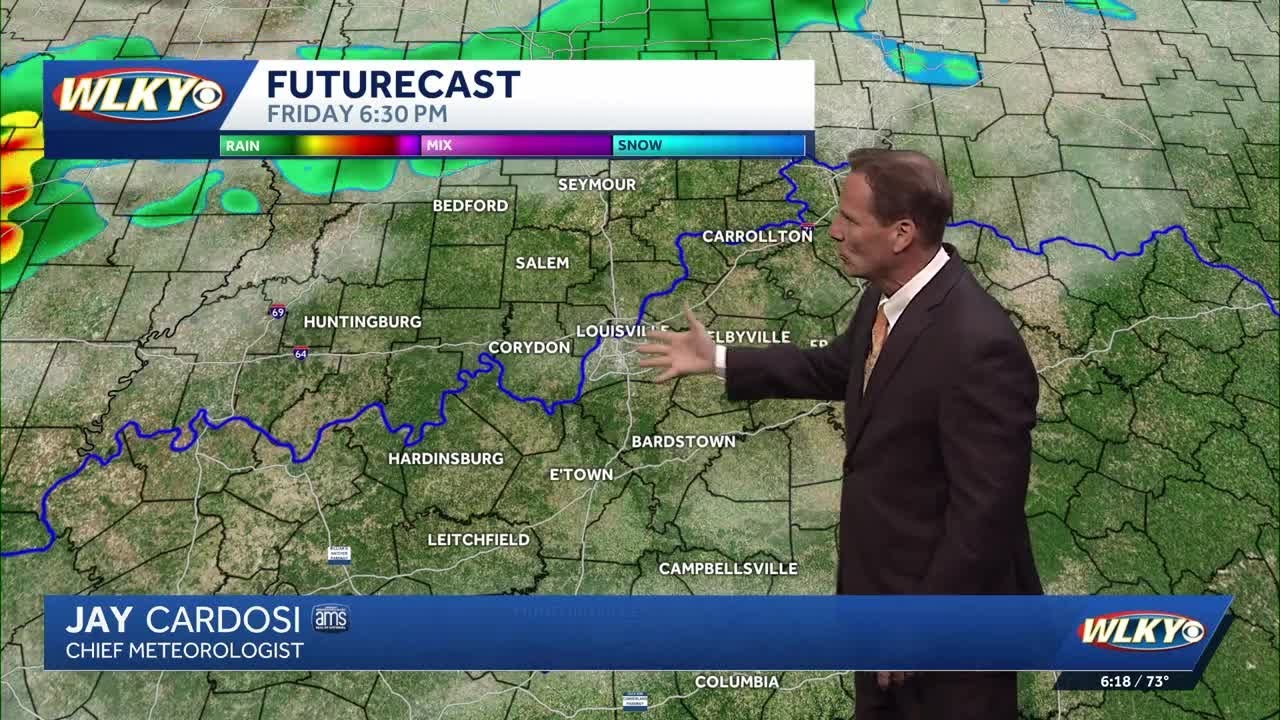 A couple of small rain chances during this weekend - YouTube
