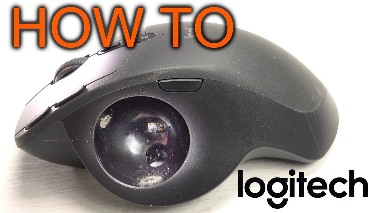 How Clean Logitech Mouse MX Ergo - YouTube