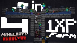 Quad Spawner Xp Farm In Minecraft Hardcore (#4) 😨😱