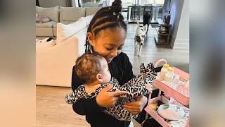 Sisterly Affection: Serena Williams Daughter Alexis Olympia Embraces New Role as Big Sister