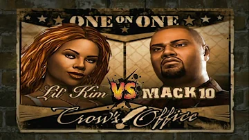 Def Jam Fight For NY | LIL KIM vs MACK 10 | HARD! (PS3 1080p)