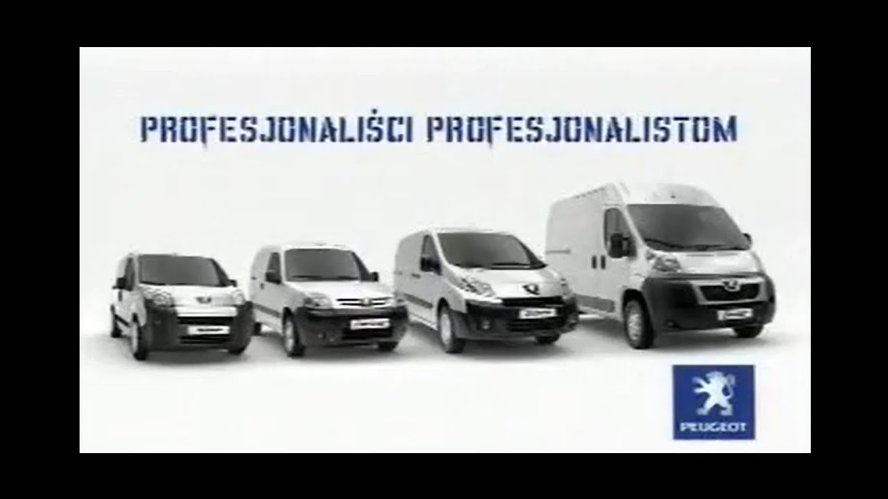 Boxer Reklamen Reklama Peugeot Boxer, Expert, Partner, Nowy Bipper 2008 Polska - YouTube