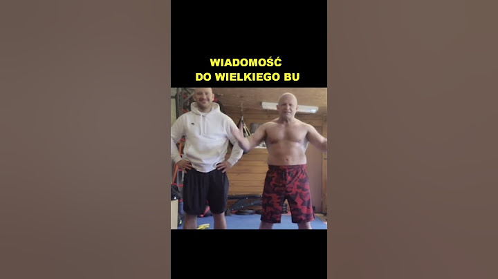 JACEK MURAŃSKI - KOLEJNA WIADOMOŚĆ DO WIELKIEGO BU