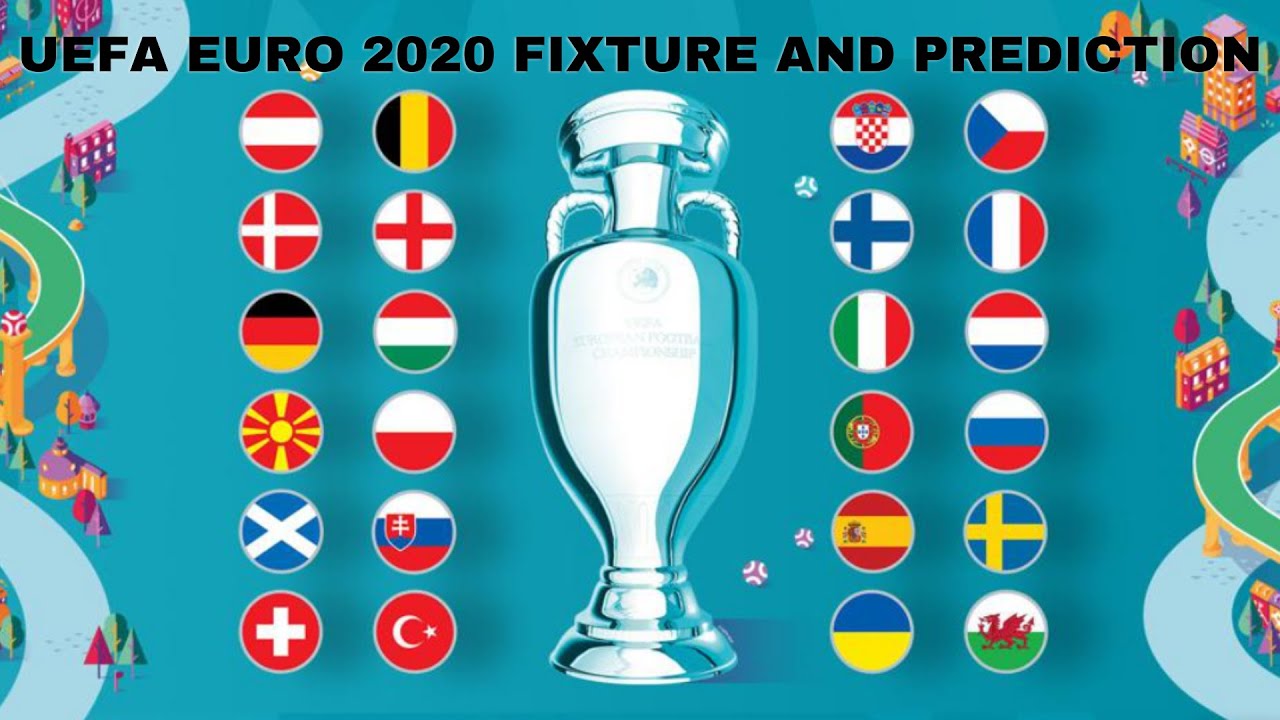 Uefa Euro 2020 2021 Full Schedule Group Stage Fixtures Youtube