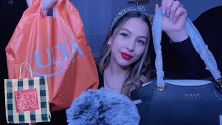 Asmr Christmas gift shopping haul ? tingly tapping & whispers