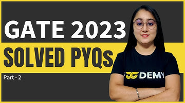 GATE 2023 | Food Technology | XL, XE Question Paper | SOLVED | Part 2