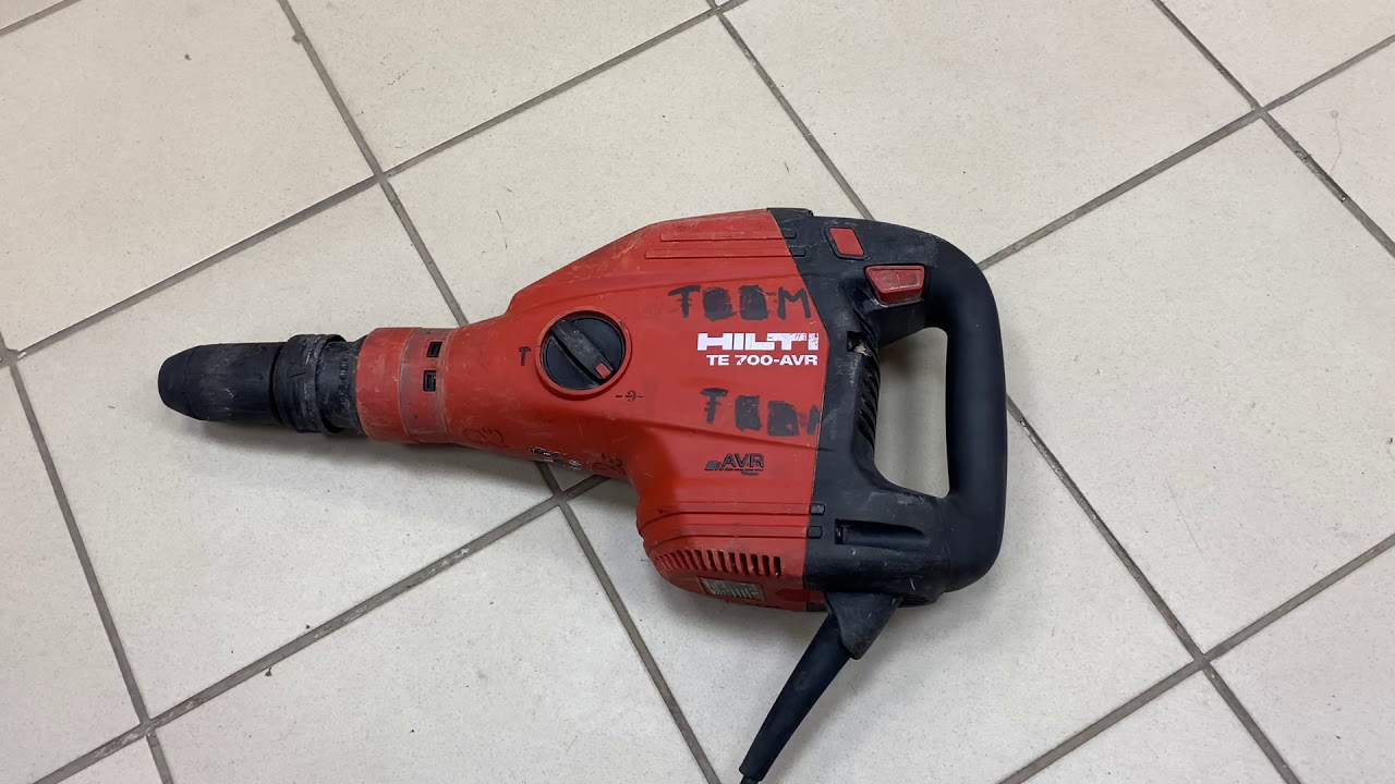 Hilti TE 700AVR YouTube