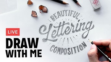 Beautiful Lettering Composition – Draw With Stefan