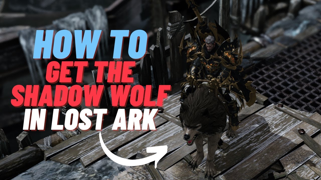 How to get the Shadow Wolf mount in Lost Ark!