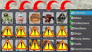 Nextbots In Playground Mod: New Cheats and Thrilling Action screenshot 1