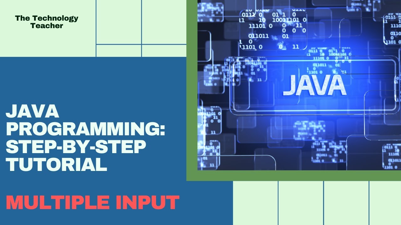 Java Tutorial: Multiple Inputs - YouTube