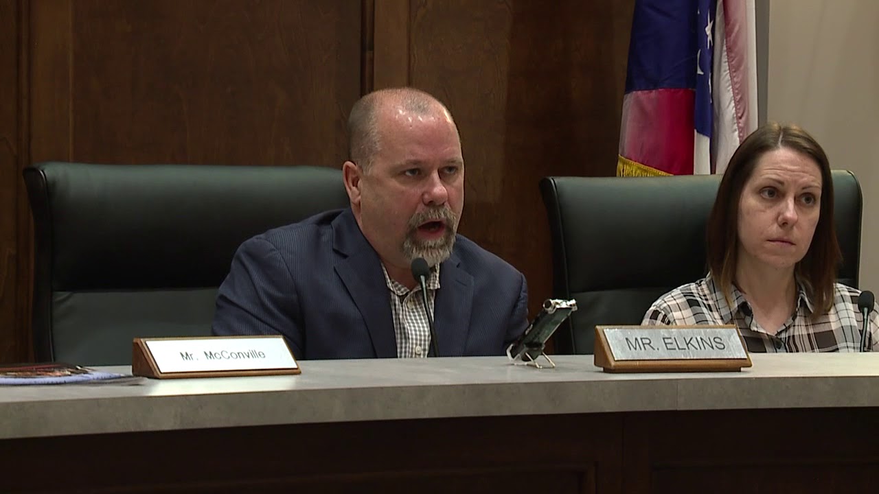 Mayor Elkins at Village Council Meeting YouTube