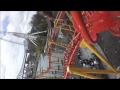 LA RONDE MONTREAL ROLLER COASTER HD 1080p 2