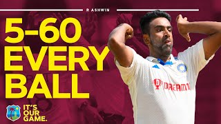  Ravichandran Ashwin Takes 560 In First Test   Watch Every Ball  West Indies V India 2023