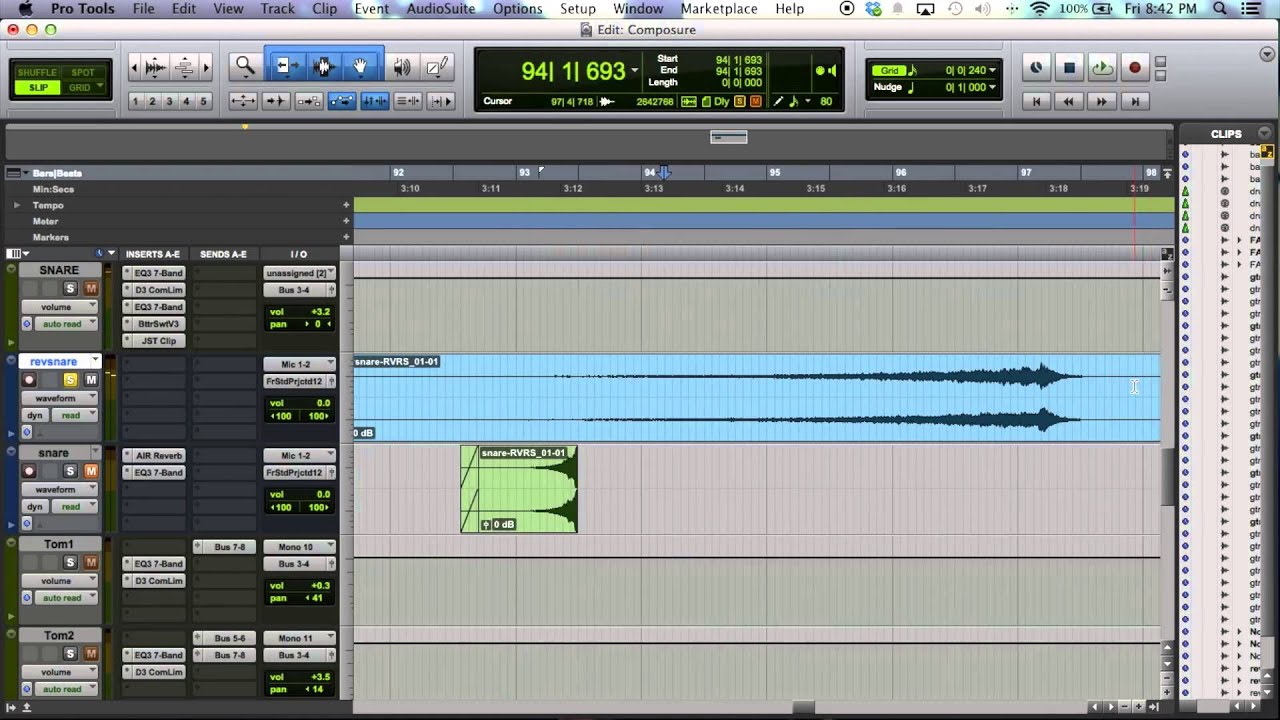 How To Make a Reverse Snare and Impact (Reverbed) Snare YouTube