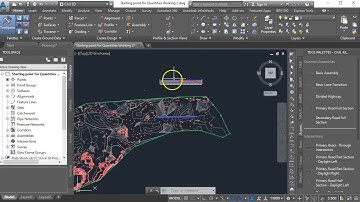 Quantity Take Off Civil3D