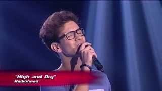 Video thumbnail of "Nuno Vaz de Oliveira - "High and dry" | Provas Cegas | The Voice Portugal | Season 3"