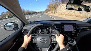 2024 Toyota Camry Hybrid SE Nightshade - POV Test Drive | 0-60
