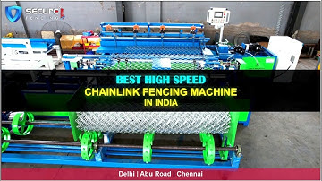 2025 New Type Chainlink Fencing Machine | Secure Fencing