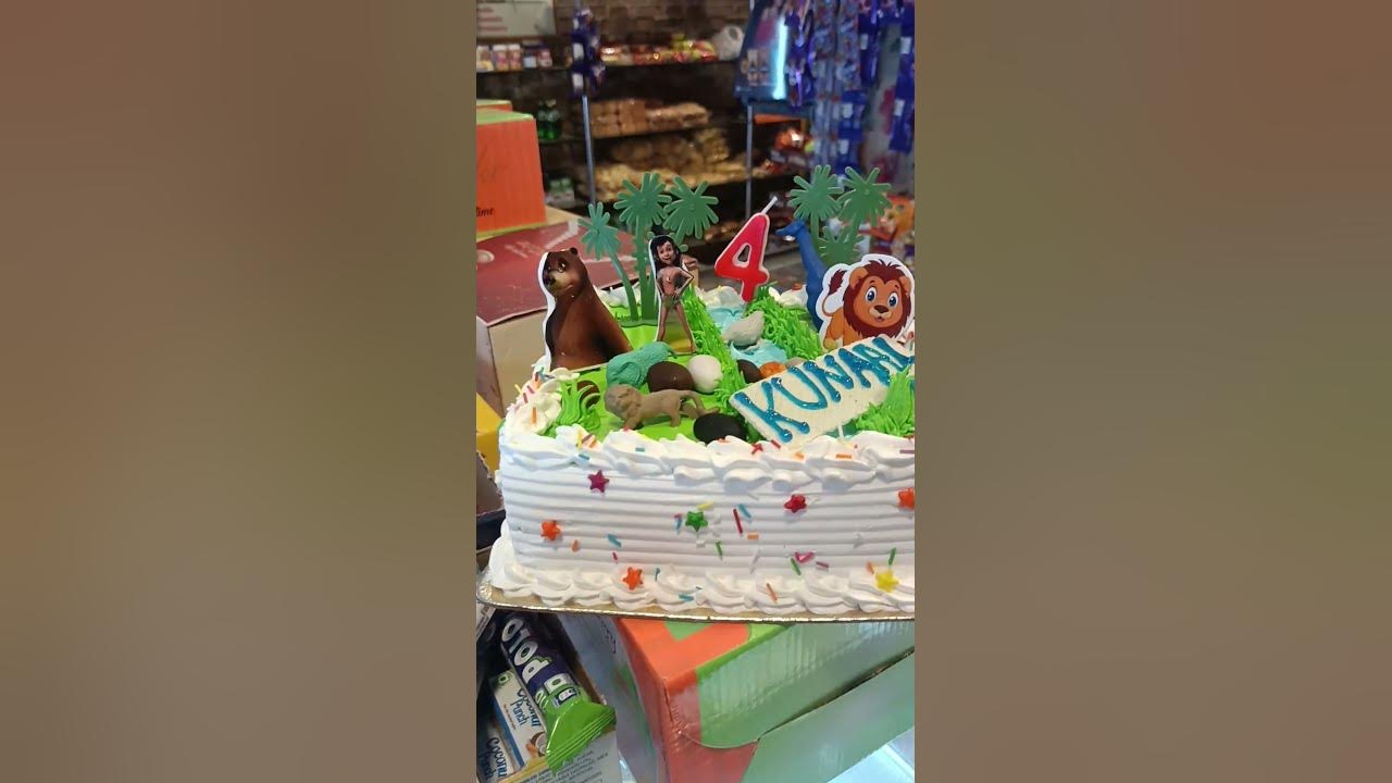 birthday cake #birthdaycake #forest #thims# - YouTube