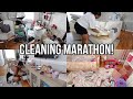 EXTREME GET IT ALL DONE! MESSY HOUSE DECLUTTER &amp; ORGANIZE, SUMMER DEEP CLEAN, CLEANING MOTIVATION