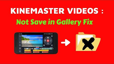 Fix Kinemaster Video Not Save After Exporting Problem Error | i can