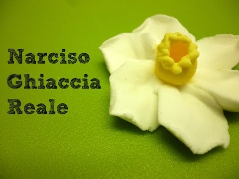 Fiore narciso in ghiaccia reale by ItalianCakes