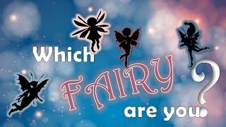 👸 Which fairy are you? | Personality Test 🦄