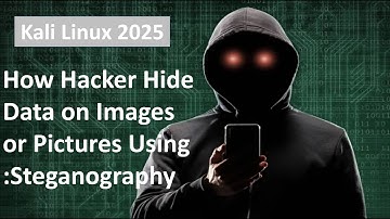 How to Hide Data on Image File Using Steganography in Kali Linux 2025 #ethicalhacking #cybersecurity