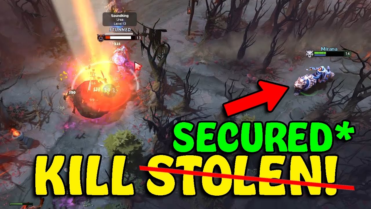 How To Properly Kill Steal (Secure) In DoTA 2