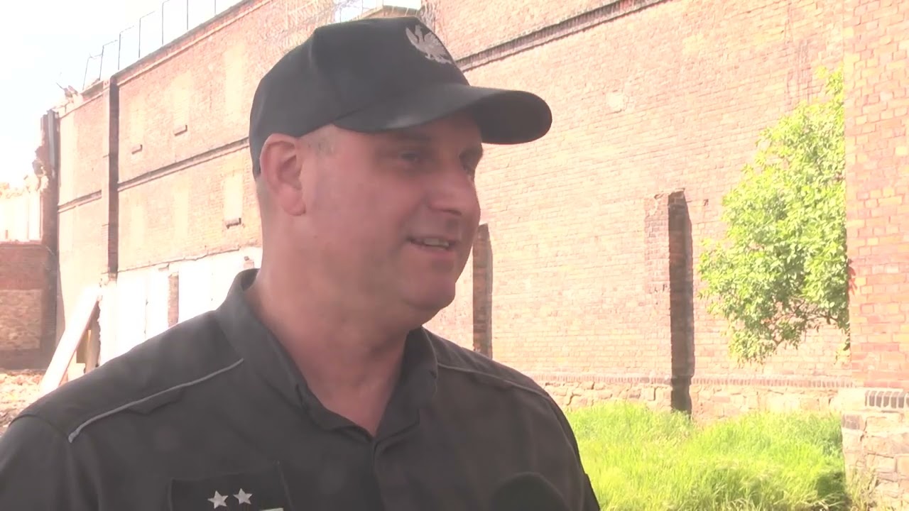 Racibórz. Rozbiórka przy ZK Racibórz