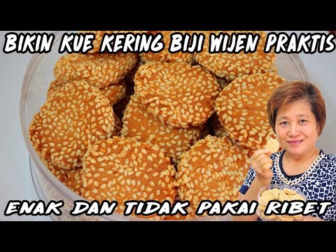 Resep Kue Kering Biji Wijen
